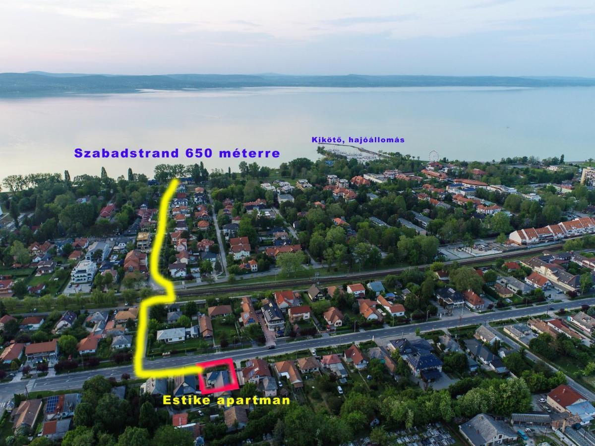 Apartamento Estike Balatonlelle Exterior foto